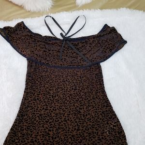 VENUS leopard print blouse